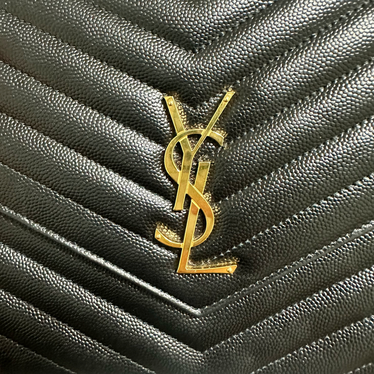 정품 풀박스 생로랑 카산드라 엔벨로프 클러치백--2