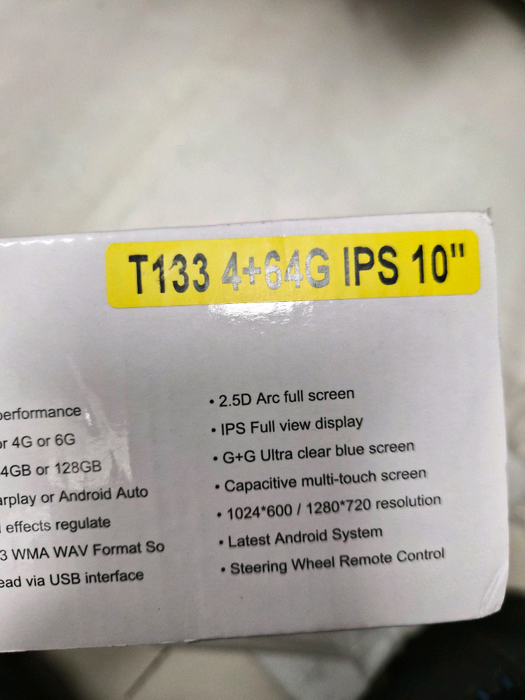 YEANAV 10인치 안드로이드 카 멀티미디어 플레이어 T133--1