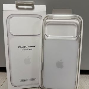 아이폰 17 프로맥스 정품 클리어(맥세이프) 케이스 풀박스