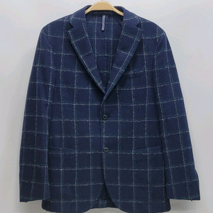 MONTEDORO 몬테도로 울 체크 자켓 / 남 50 (추천 100) 네이비