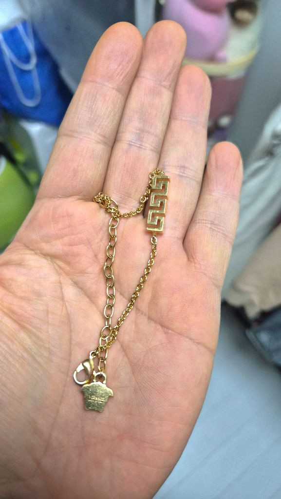 베르사체 메두사 참 팔찌--5