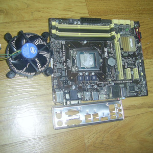 ASUS B85M 메인보드 + i5 4460CPU 쿨러 세트