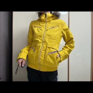 버튼 여성 스노우보드 자켓 S(거의 새상품)