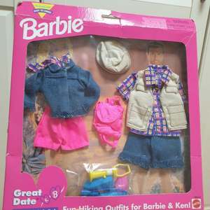 (미개봉) 바비, 켄 커플 인형옷 세트