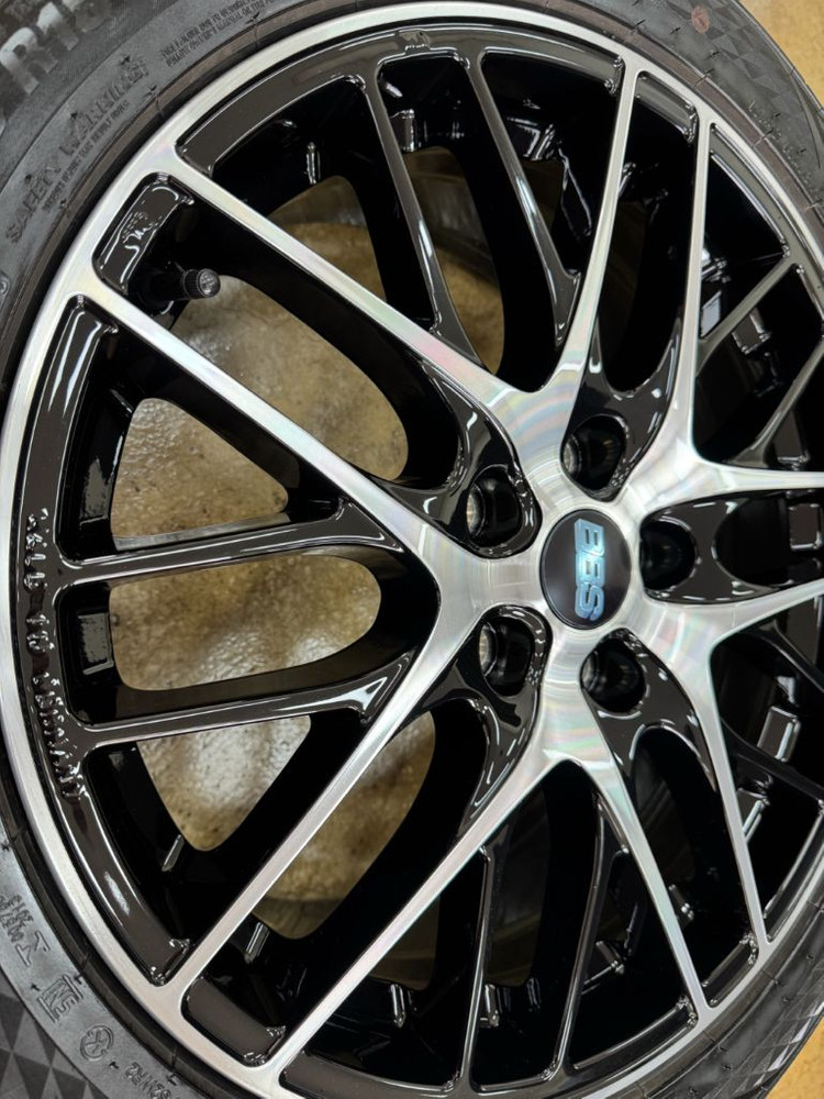 BBS 18인치 정품 휠타이어 팝니다 235.45.18--6