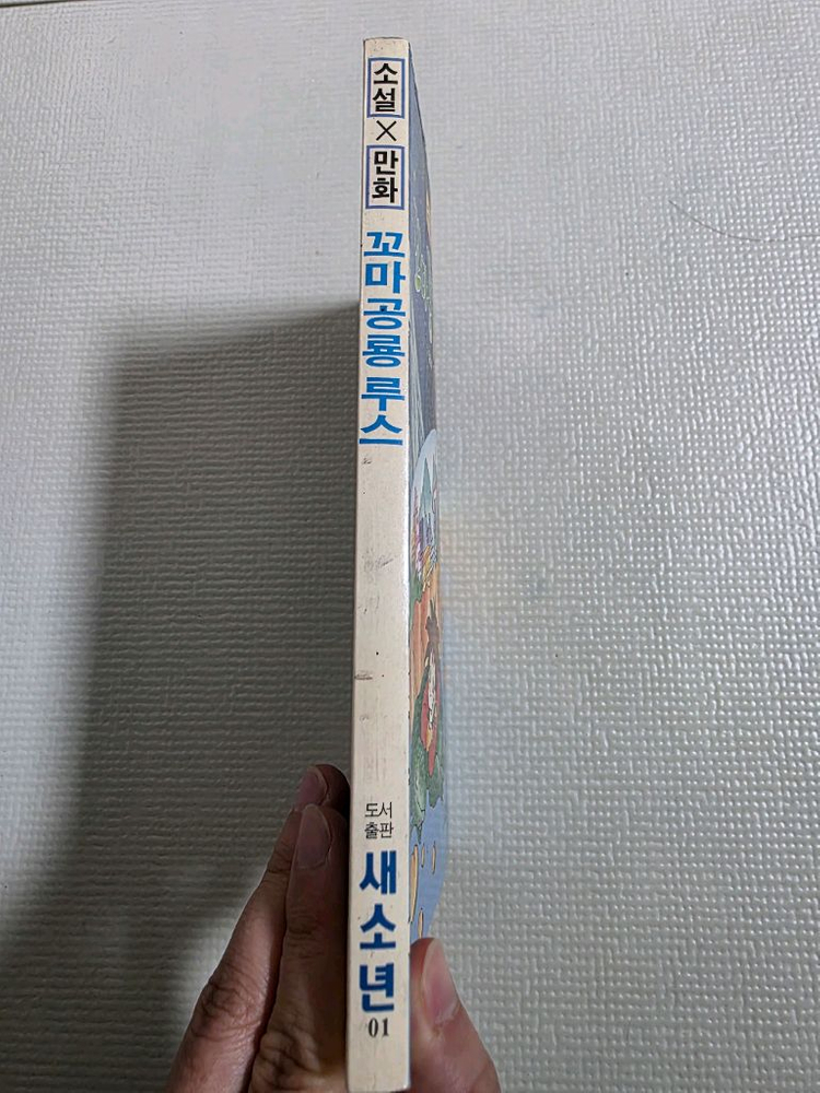 희귀도서 1994년판 새소년 꼬마공룡 루스 만화책 판매합니다.--2