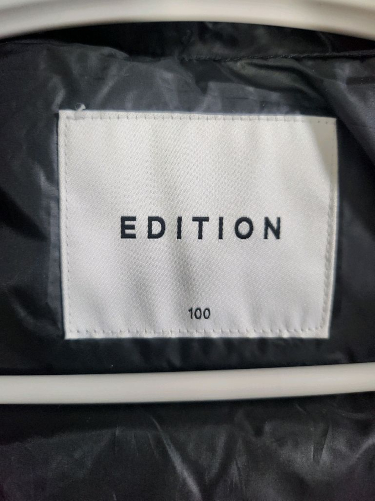 에디션 남성 다운 자켓 L 새 것--2