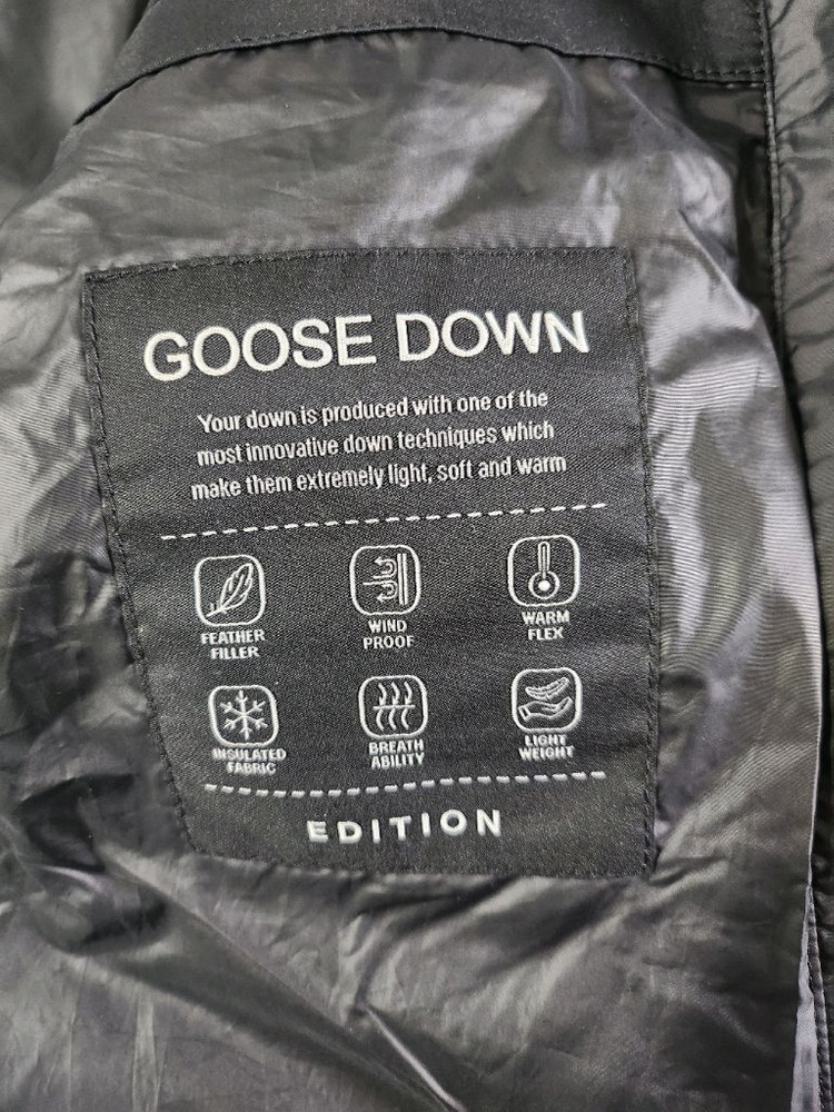 에디션 남성 다운 자켓 L 새 것--3
