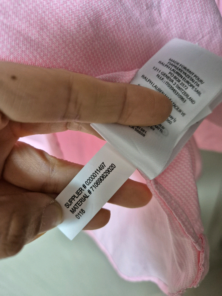 폴로 랄프로렌 핑크 셔츠 남방 M 남성--6