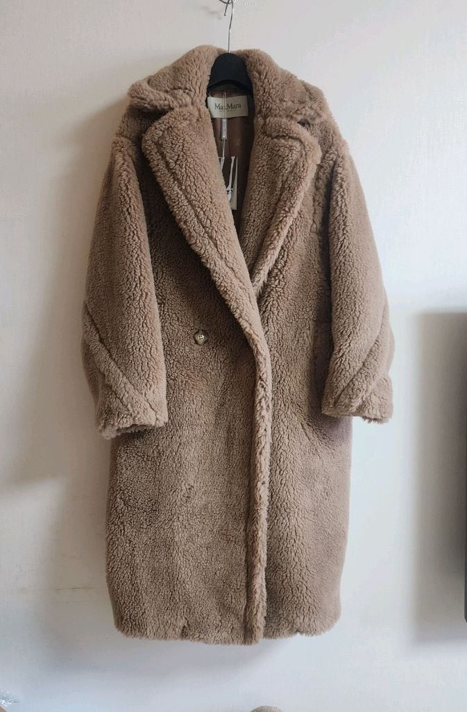 막스마라 테디베어 스타일 코트 (정품X) 뽀글이 코트--5