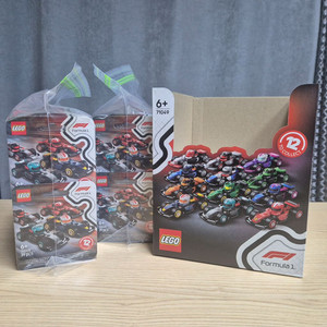 레고 F1 미니피규어 71049 12종 세트