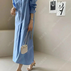 [새상품] 데일리룩 쇼핑몰 클래시크 원피스 블루