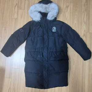 MLB 키즈 구스 롱패딩 155 블랙