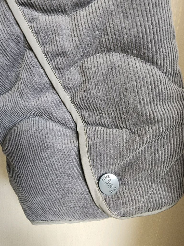 타임 스타일 코듀로이 구스 다운 자켓 점퍼 한섬 (정품X)--5