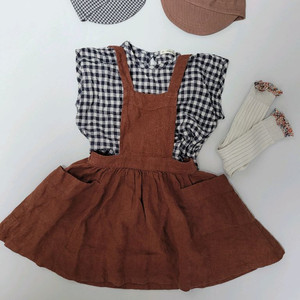 수어플룸 4y 6-7y 깅엄 힐다