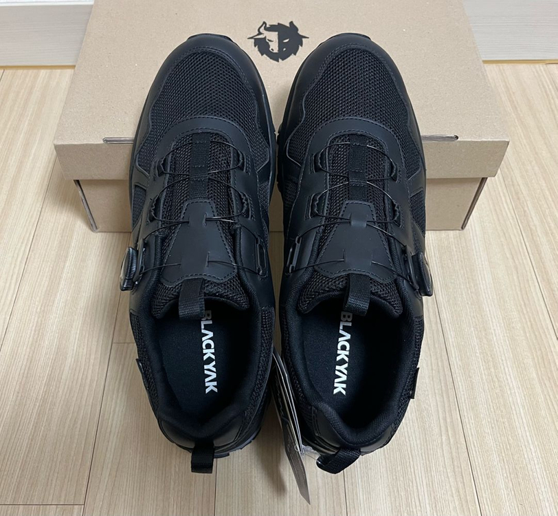 [새제품] [280] 블랙야크 고어텍스 보아다이얼 트레킹화 블랙--3