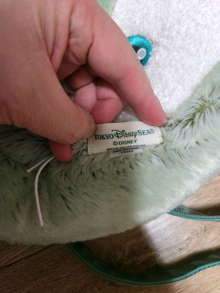 도쿄 디즈니씨(Tokyo DisneySea) 한정판 젤라토니 얼굴형 3-way 가방--4