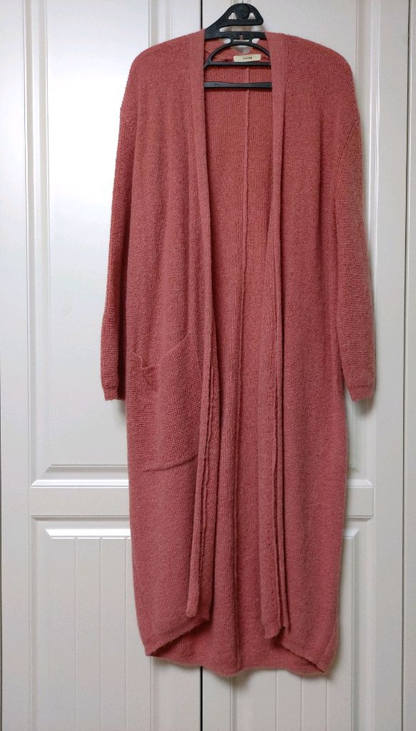 한섬 시스템 모알파카 롱가디건55~66--2