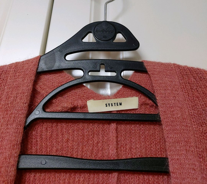 한섬 시스템 모알파카 롱가디건55~66--5