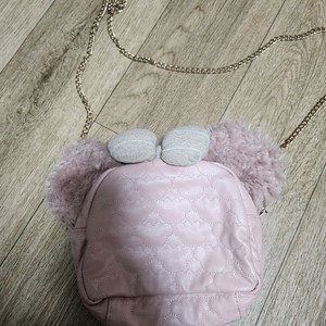 도쿄 디즈니씨 셰리메이(ShellieMay) 얼굴형 퀼팅 숄더백