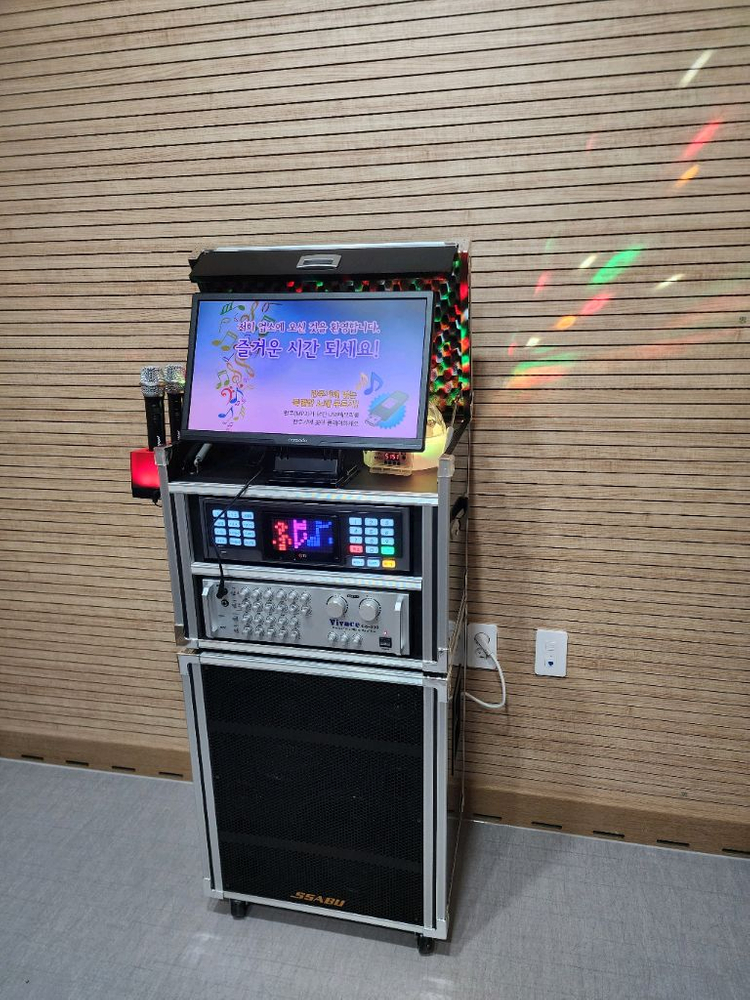가정용 이동식노래방 세트 (전국 무료방문설치)--2