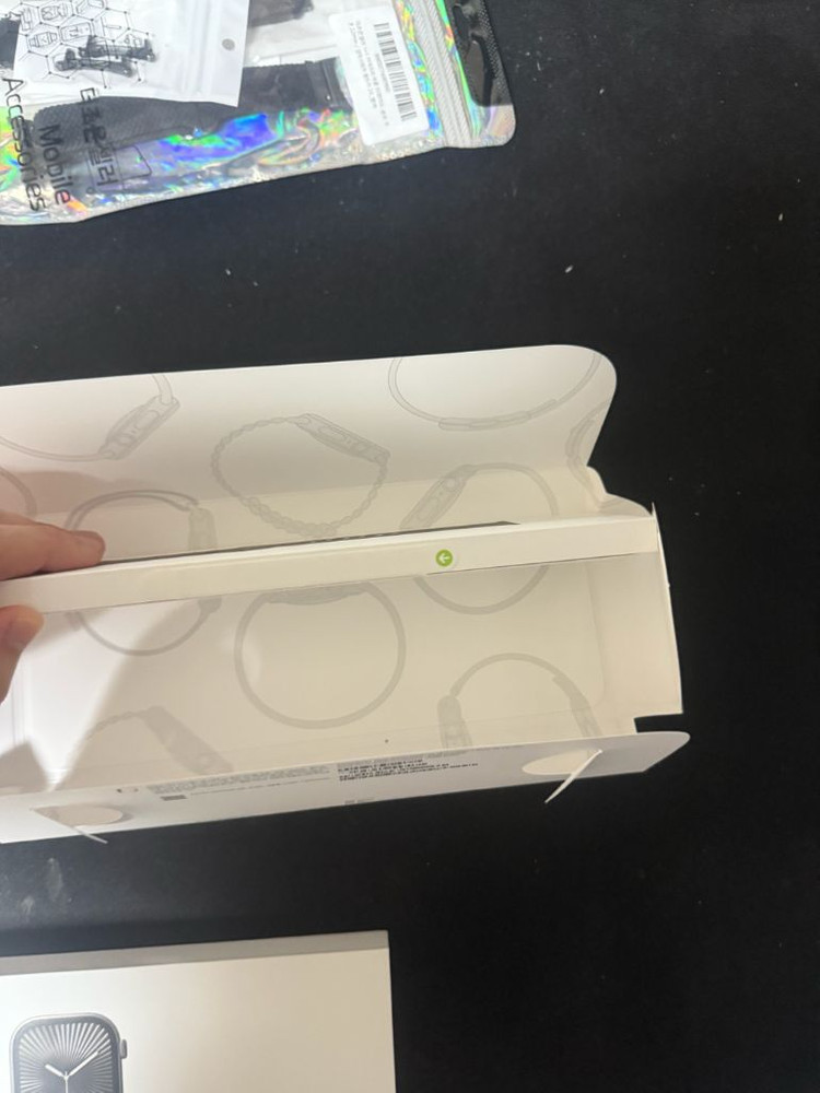 애플워치11 제트블랙 46mm gps 풀박 팝니다!--4