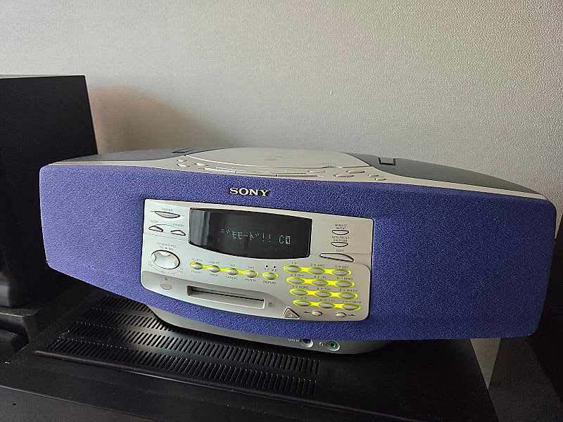 소니 레트로 붐박스 SONY 희귀 MD 오디오시스템--1