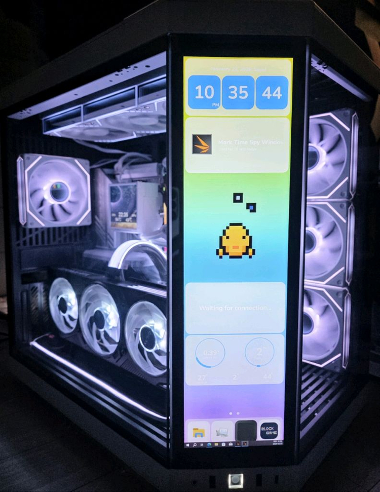 라이젠9 9950X3D RTX5080 Y70 어항PC 급매--1