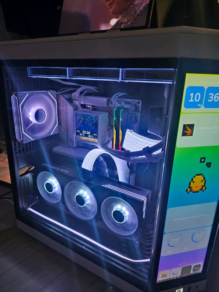 라이젠9 9950X3D RTX5080 Y70 어항PC 급매--2