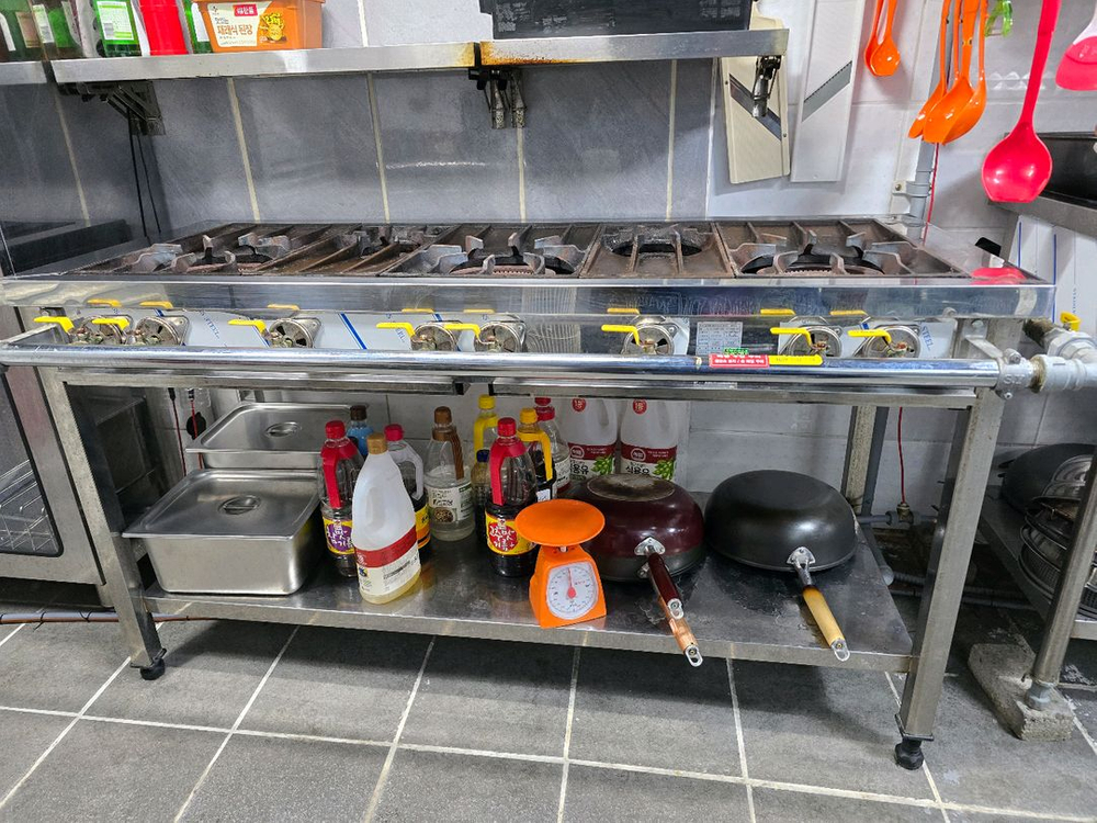 업소용 5구 간택기(가스레인지)--1