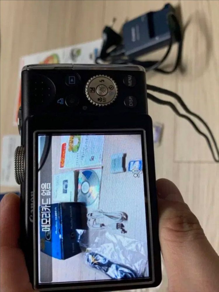 풀박스 캐논 파워샷 SX200 IS 디카 카메라 팝니다--5