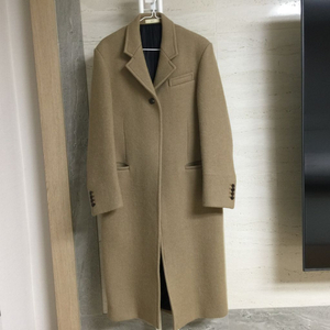 RECTO 렉토 버진울 알파카 롱코트 S