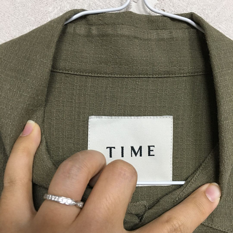 21 TIME 타임 옴므 린넨 셔츠 100 이미지