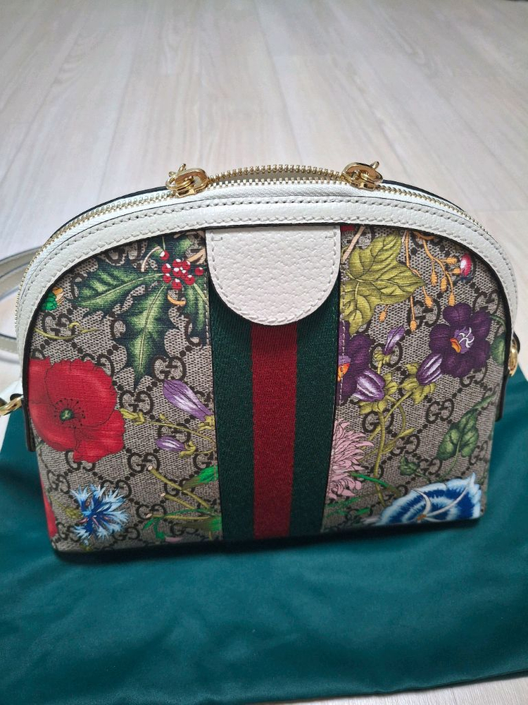 (정품)구찌 오피디아 플로라 돔 스몰 크로스백 499621--2