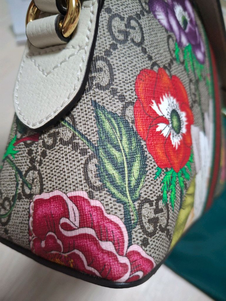 (정품)구찌 오피디아 플로라 돔 스몰 크로스백 499621--5