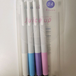 PILOT 쥬스업 0.4 파스텔 4색상 (새상품)