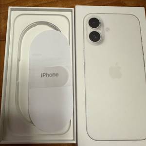 아이폰박스 아이폰16 화이트 128기가 빈박스