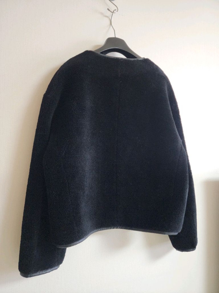 한섬 랑방 스타일 양모 퍼 자켓 뽀글이 무스탕--5