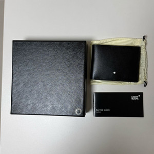 몽블랑 마이스터스튁 6cc 반지갑 블랙