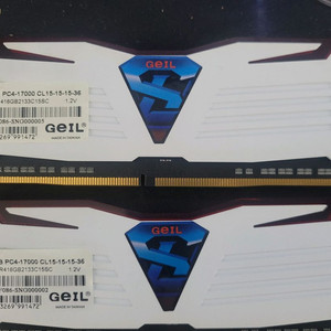 RGB 튜닝 GeIL DDR4 16GB 램 2개 32GB 데스크탑용