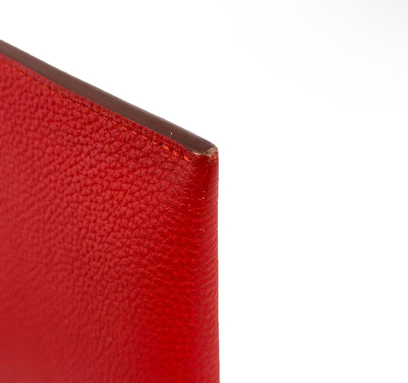 Hermes 에르메스 바자 클러치 MM 루즈그레나--6