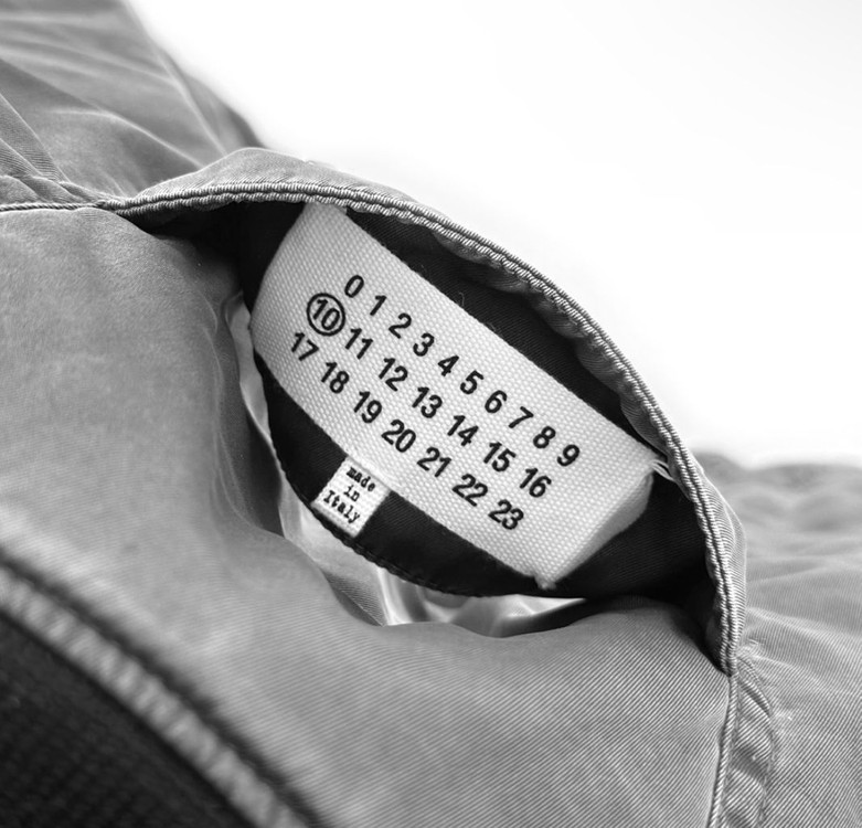 [46] 메종 마르지엘라 스티치 워싱 블루종 봄버 자켓--7