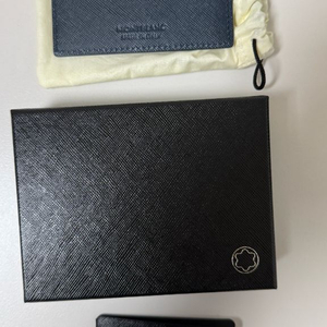 몽블랑 사토리얼 5cc 카드홀더 인디고블루