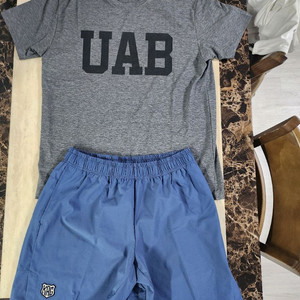 카키그라도 반팔티셔츠 카키그라도 반바지 새 것 L