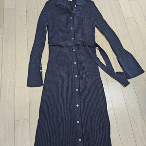 SIE 시에 로하 리브드 원피스 네이비