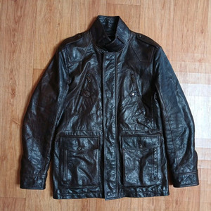 지이크 파렌하이트(정품) 남성 양가죽 자켓 (다크 브라운) (95) (상태 깨끗하고 좋아요)