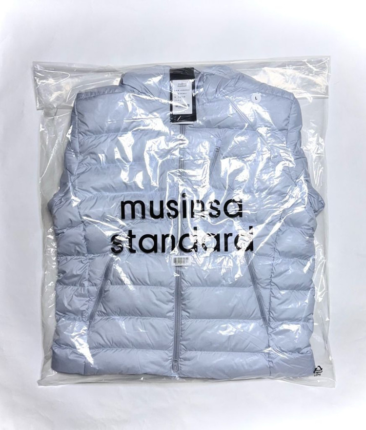 [새상품] 무탠다드 시티레저 후드라이트다운자켓 블루 L--1