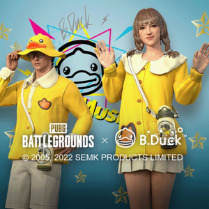 배그 코드 비덕 b.duck 스킨 세트 최저가 이미지