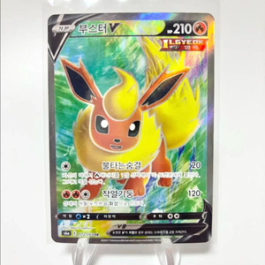 부스터sr 포켓몬카드 박스 힛 고레어 이브이히어로즈