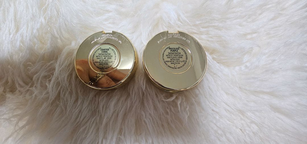 맥 스킨피니쉬 메탈릭 크림 블러셔 홀리데이한정--2